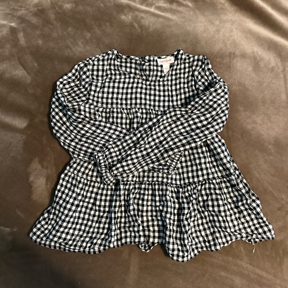 Cat & Jack Girls Plaid Shirt - Picture 1 of 4